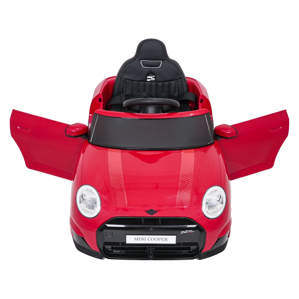 Elektromobilis Mini Cooper, Red-Elektromobiliai vaikams, Mašinos-e-vaikas