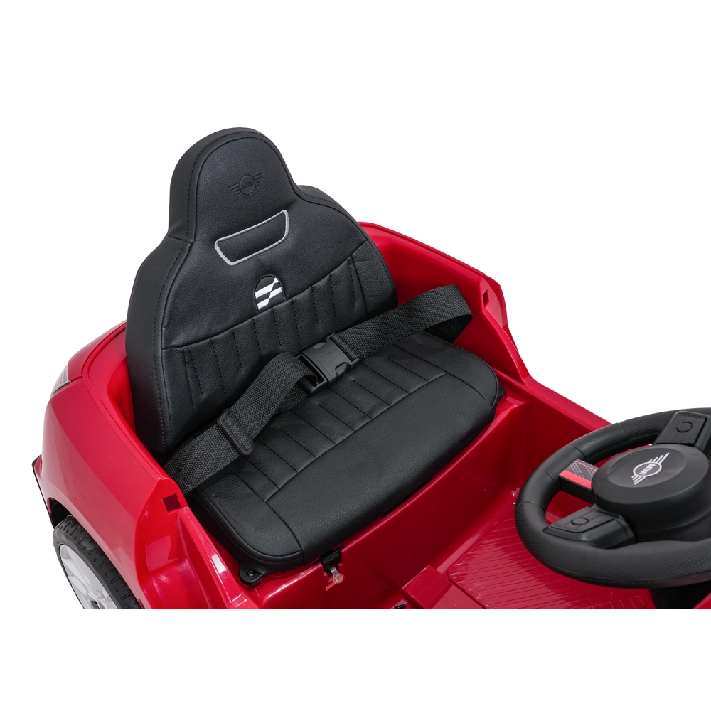 Elektromobilis Mini Cooper, Red-Elektromobiliai vaikams, Mašinos-e-vaikas