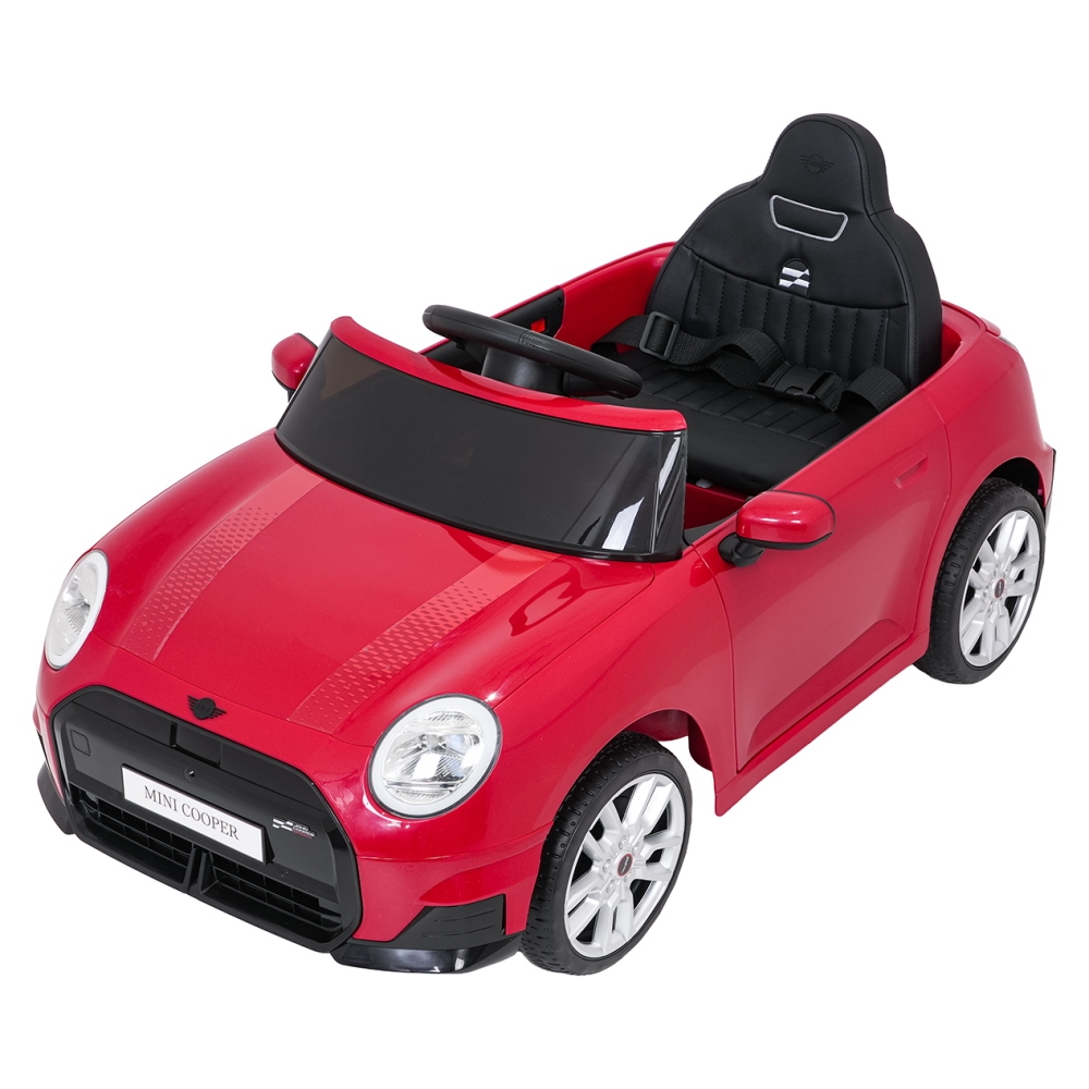 Elektromobilis Mini Cooper, Red-Elektromobiliai vaikams, Mašinos-e-vaikas