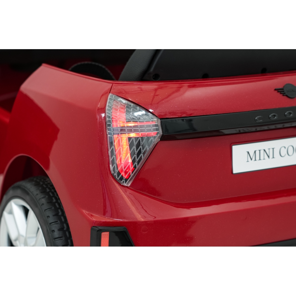 Elektromobilis Mini Cooper, Red-Elektromobiliai vaikams, Mašinos-e-vaikas