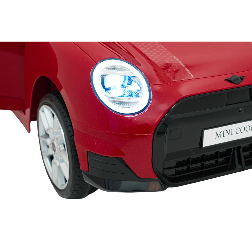 Elektromobilis Mini Cooper, Red-Elektromobiliai vaikams, Mašinos-e-vaikas