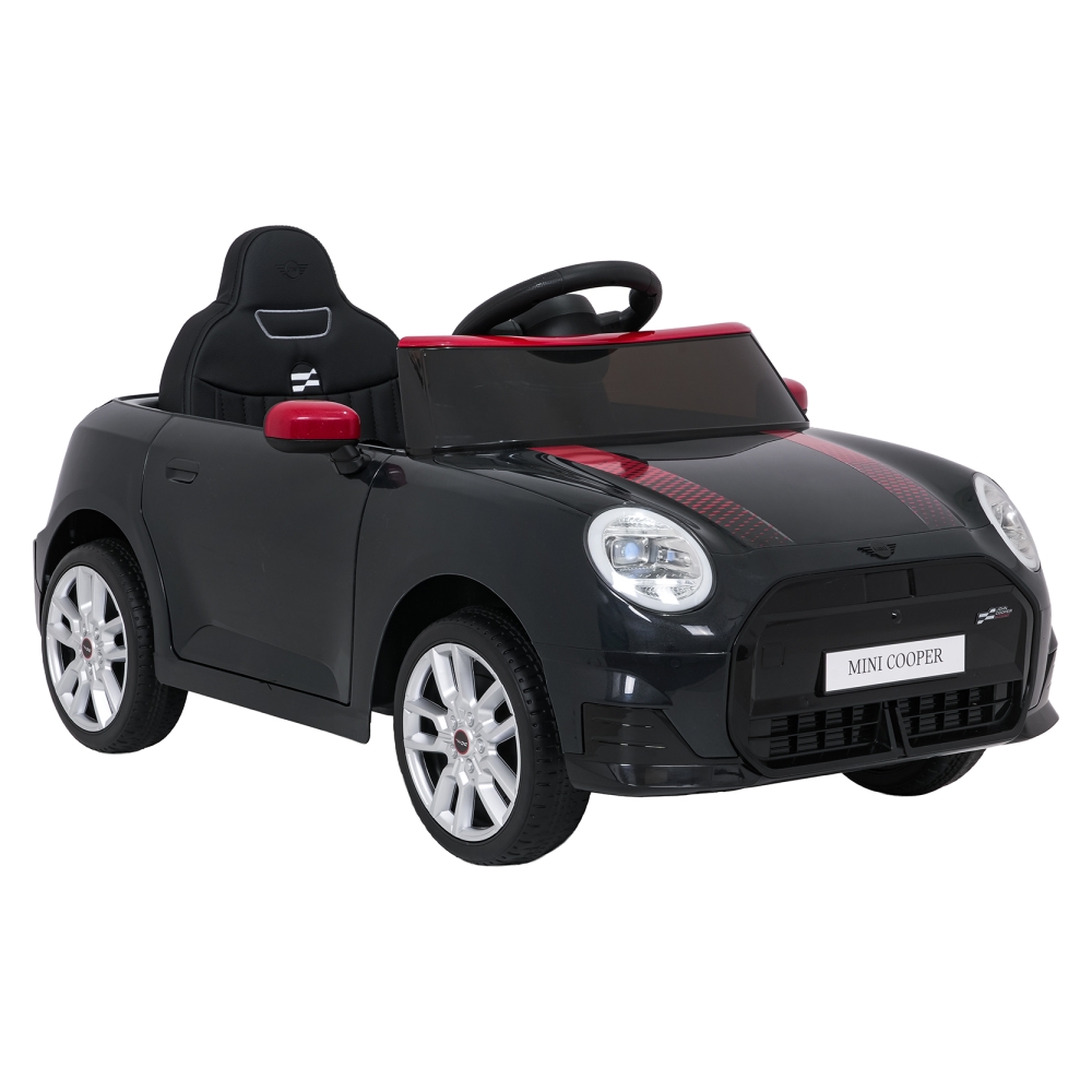 Elektromobilis Mini Cooper, Black-Elektromobiliai vaikams, Mašinos-e-vaikas