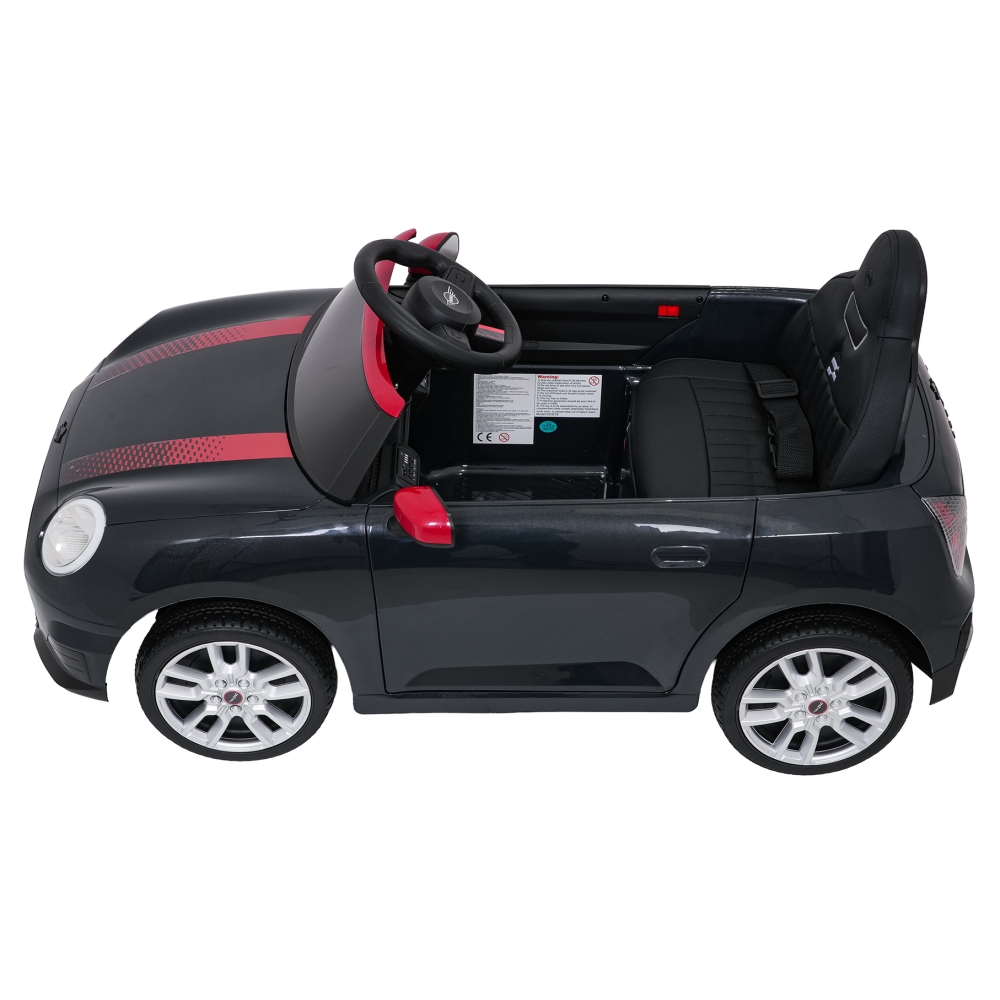 Elektromobilis Mini Cooper, Black-Elektromobiliai vaikams, Mašinos-e-vaikas