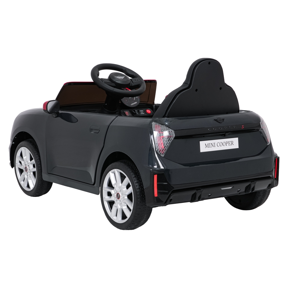 Elektromobilis Mini Cooper, Black-Elektromobiliai vaikams, Mašinos-e-vaikas