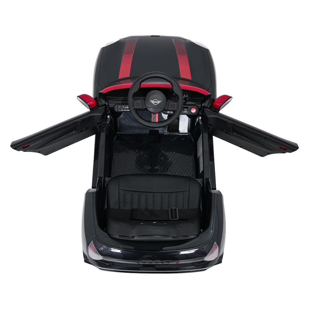 Elektromobilis Mini Cooper, Black-Elektromobiliai vaikams, Mašinos-e-vaikas