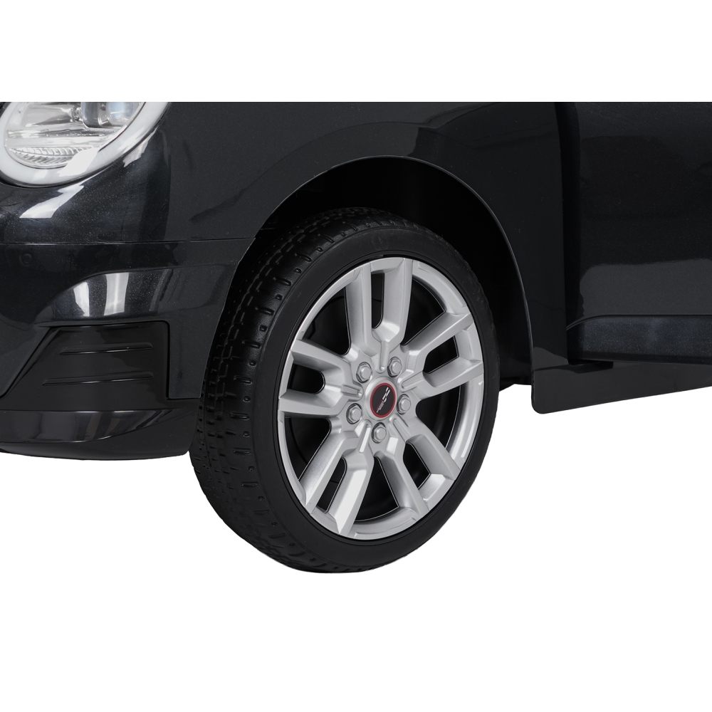 Elektromobilis Mini Cooper, Black-Elektromobiliai vaikams, Mašinos-e-vaikas