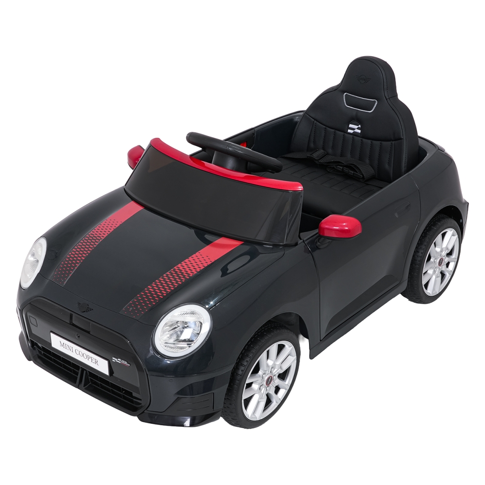 Elektromobilis Mini Cooper, Black-Elektromobiliai vaikams, Mašinos-e-vaikas