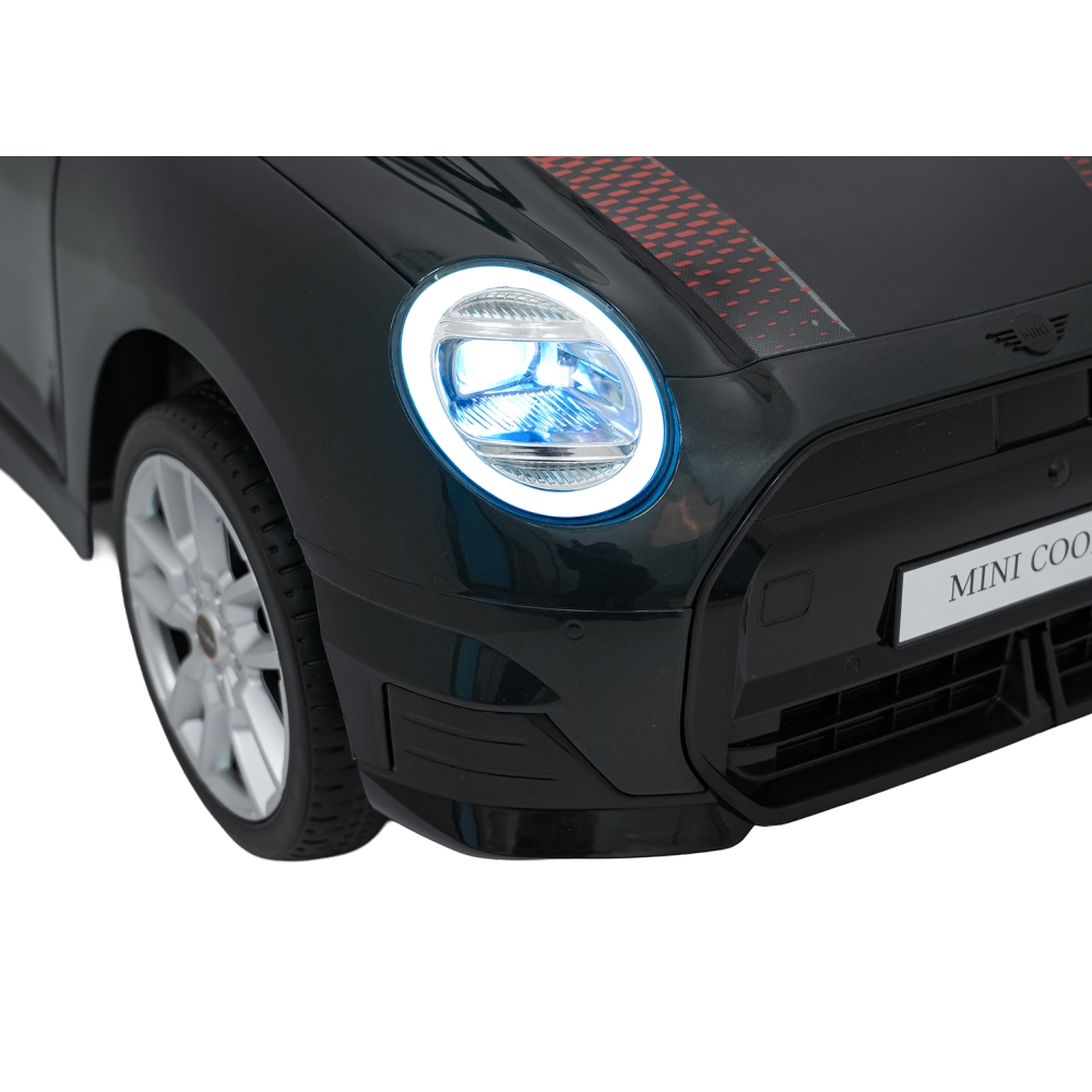Elektromobilis Mini Cooper, Black-Elektromobiliai vaikams, Mašinos-e-vaikas