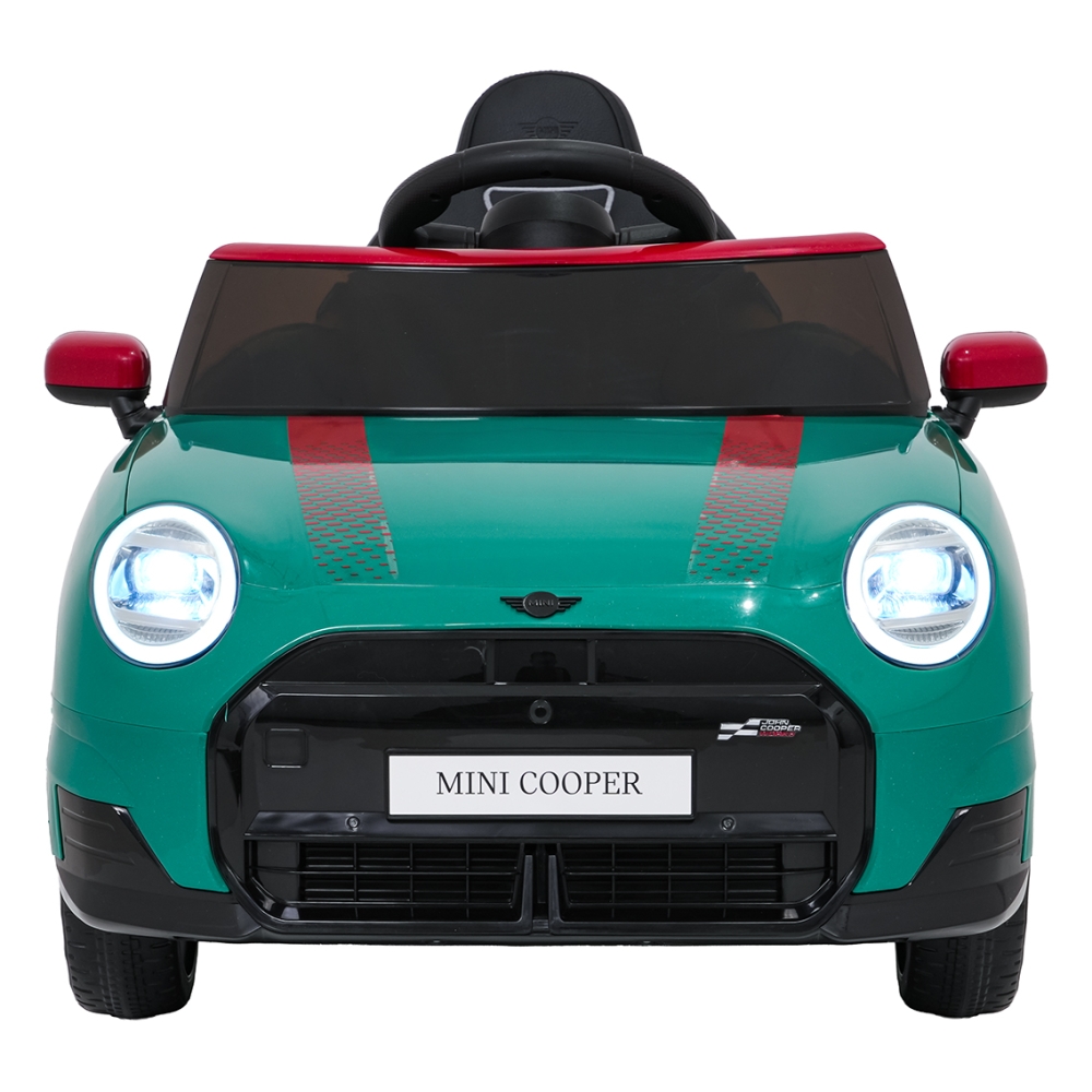 Elektromobilis Mini Cooper, Green-Elektromobiliai vaikams, Mašinos-e-vaikas