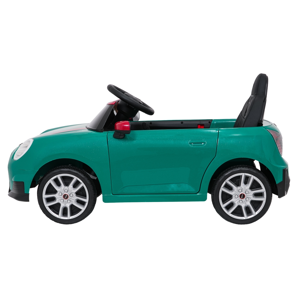 Elektromobilis Mini Cooper, Green-Elektromobiliai vaikams, Mašinos-e-vaikas