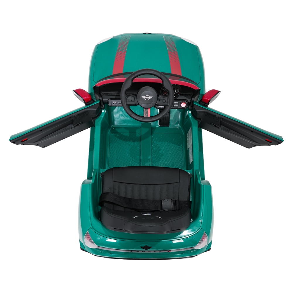 Elektromobilis Mini Cooper, Green-Elektromobiliai vaikams, Mašinos-e-vaikas