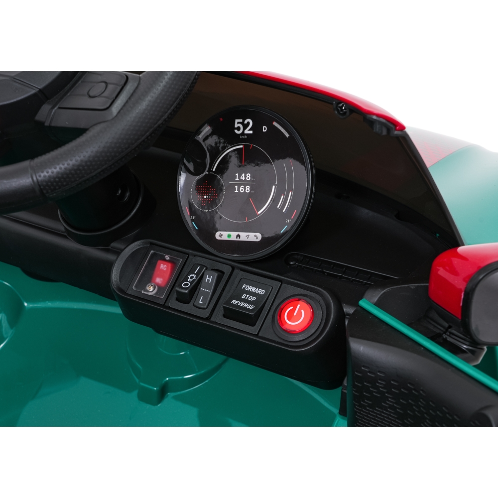 Elektromobilis Mini Cooper, Green-Elektromobiliai vaikams, Mašinos-e-vaikas