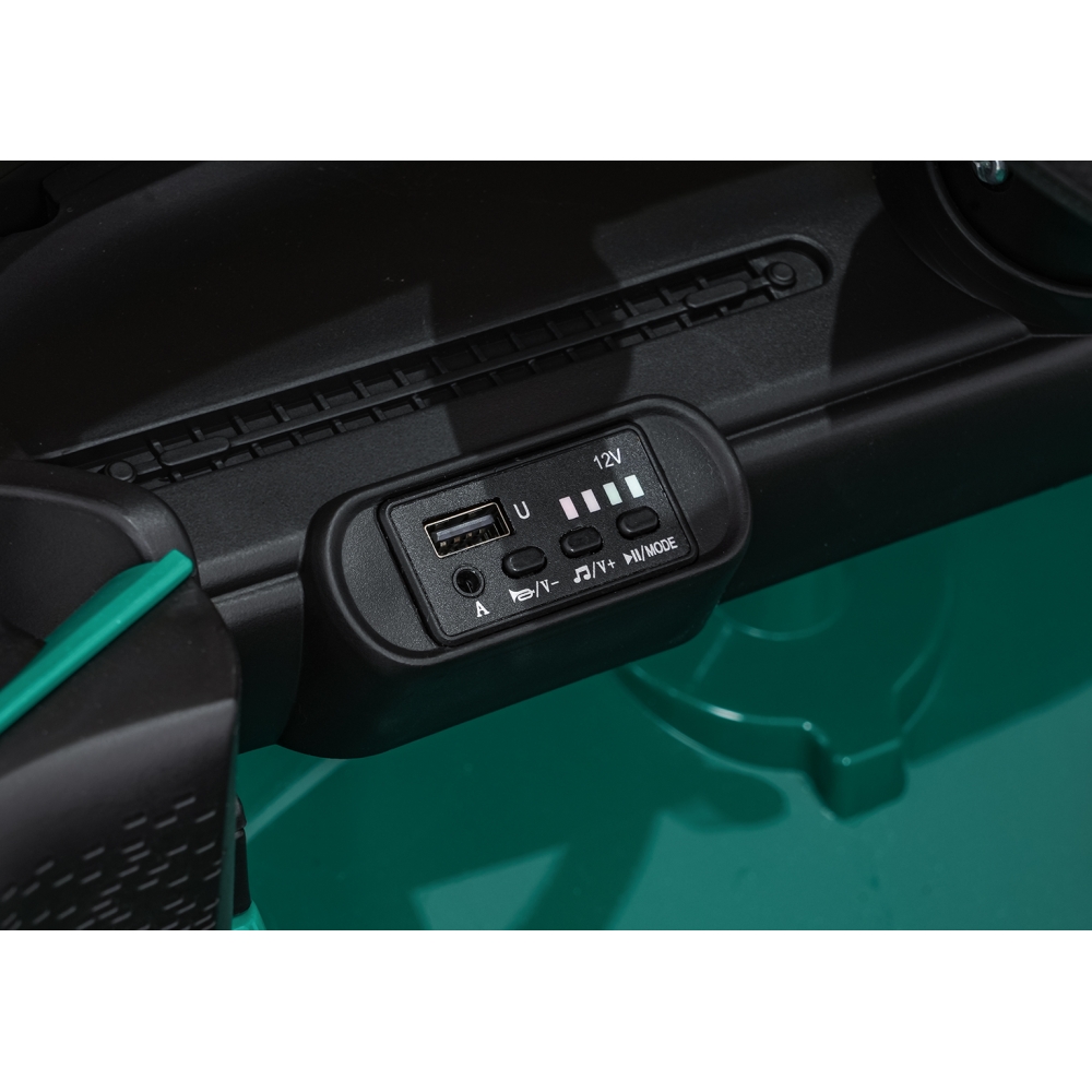 Elektromobilis Mini Cooper, Green-Elektromobiliai vaikams, Mašinos-e-vaikas