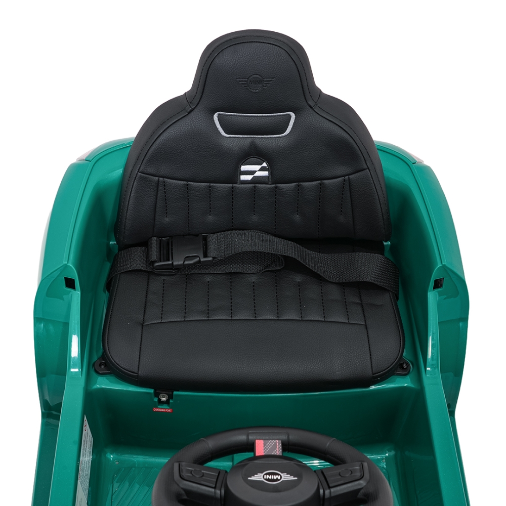 Elektromobilis Mini Cooper, Green-Elektromobiliai vaikams, Mašinos-e-vaikas