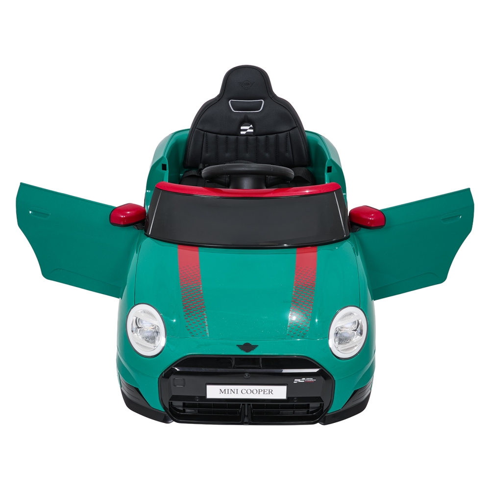 Elektromobilis Mini Cooper, Green-Elektromobiliai vaikams, Mašinos-e-vaikas
