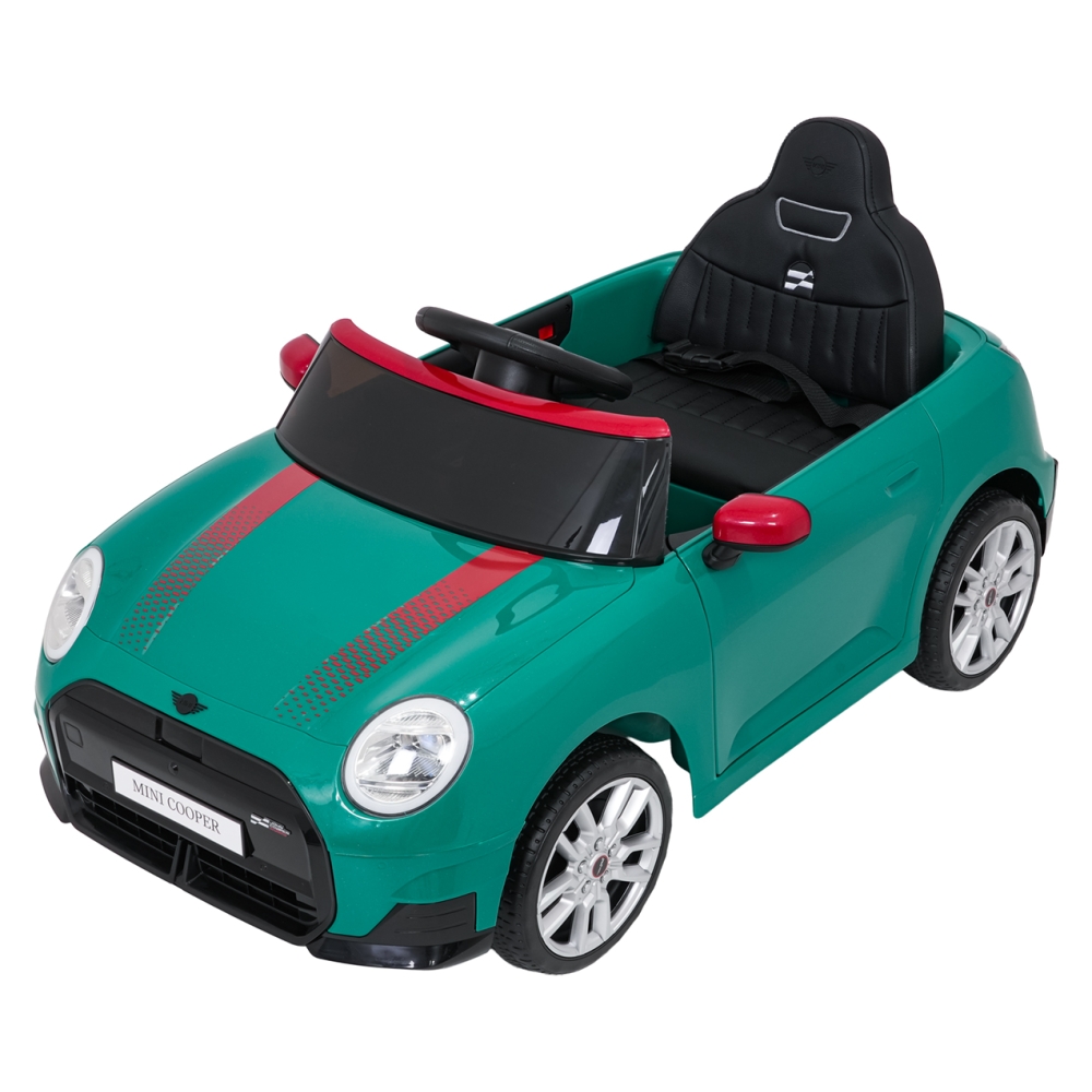 Elektromobilis Mini Cooper, Green-Elektromobiliai vaikams, Mašinos-e-vaikas