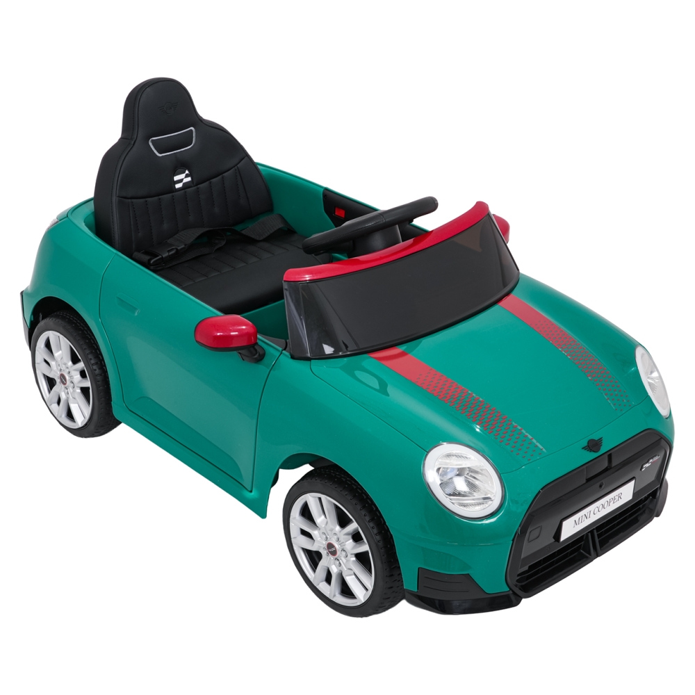 Elektromobilis Mini Cooper, Green-Elektromobiliai vaikams, Mašinos-e-vaikas