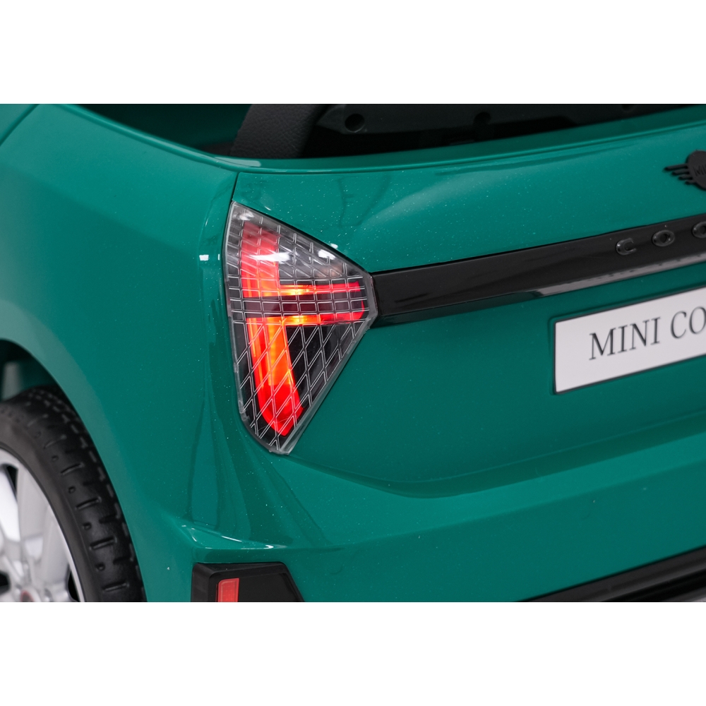 Elektromobilis Mini Cooper, Green-Elektromobiliai vaikams, Mašinos-e-vaikas