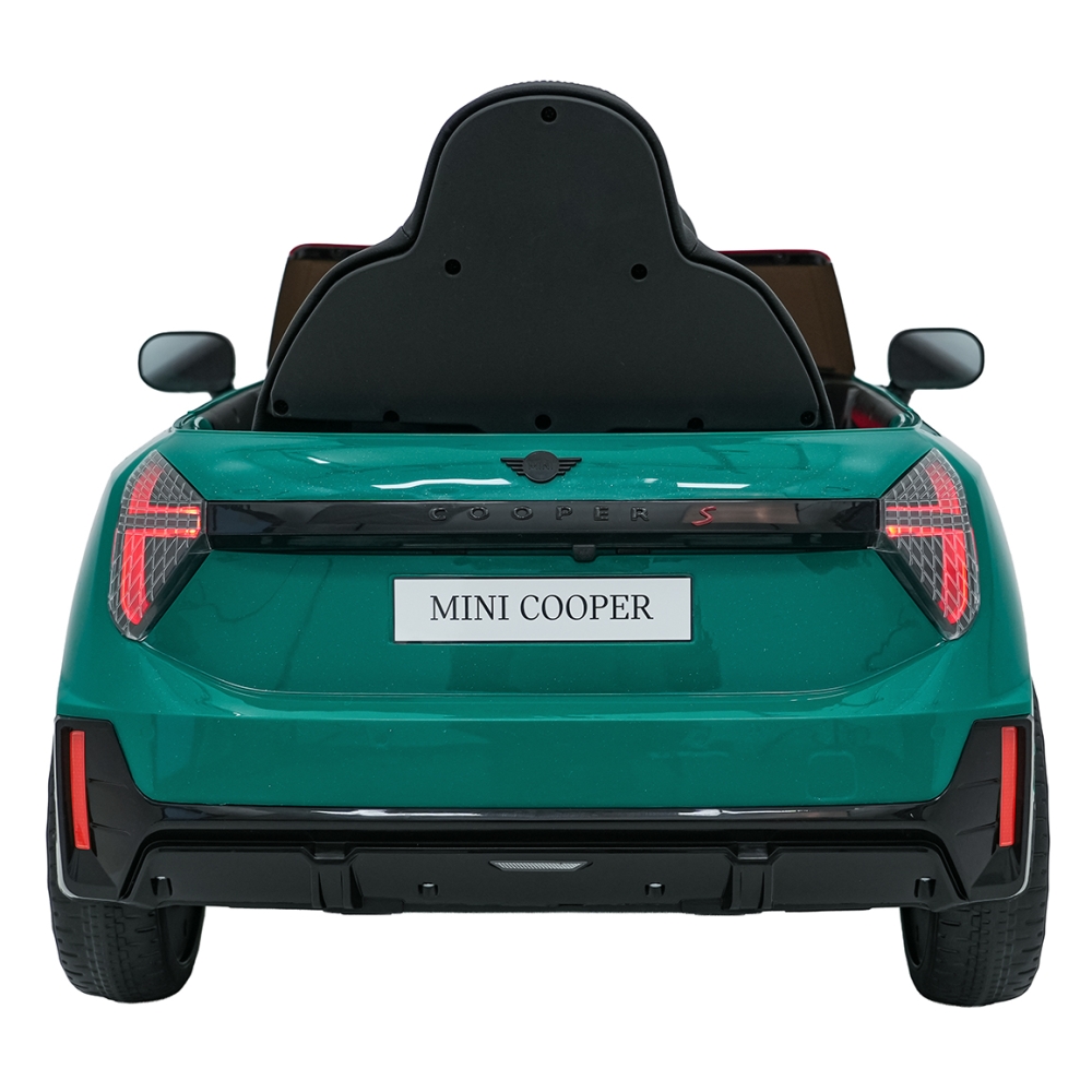 Elektromobilis Mini Cooper, Green-Elektromobiliai vaikams, Mašinos-e-vaikas