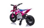 Elektrinis motociklas HONDA CFR450R, Pink-Elektromobiliai vaikams, Motociklai-e-vaikas