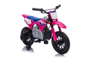 Elektrinis motociklas HONDA CFR450R, Pink-Elektromobiliai vaikams, Motociklai-e-vaikas
