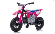 Elektrinis motociklas HONDA CFR450R, Pink-Elektromobiliai vaikams, Motociklai-e-vaikas