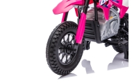 Elektrinis motociklas HONDA CFR450R, Pink-Elektromobiliai vaikams, Motociklai-e-vaikas