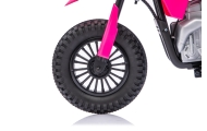 Elektrinis motociklas HONDA CFR450R, Pink-Elektromobiliai vaikams, Motociklai-e-vaikas