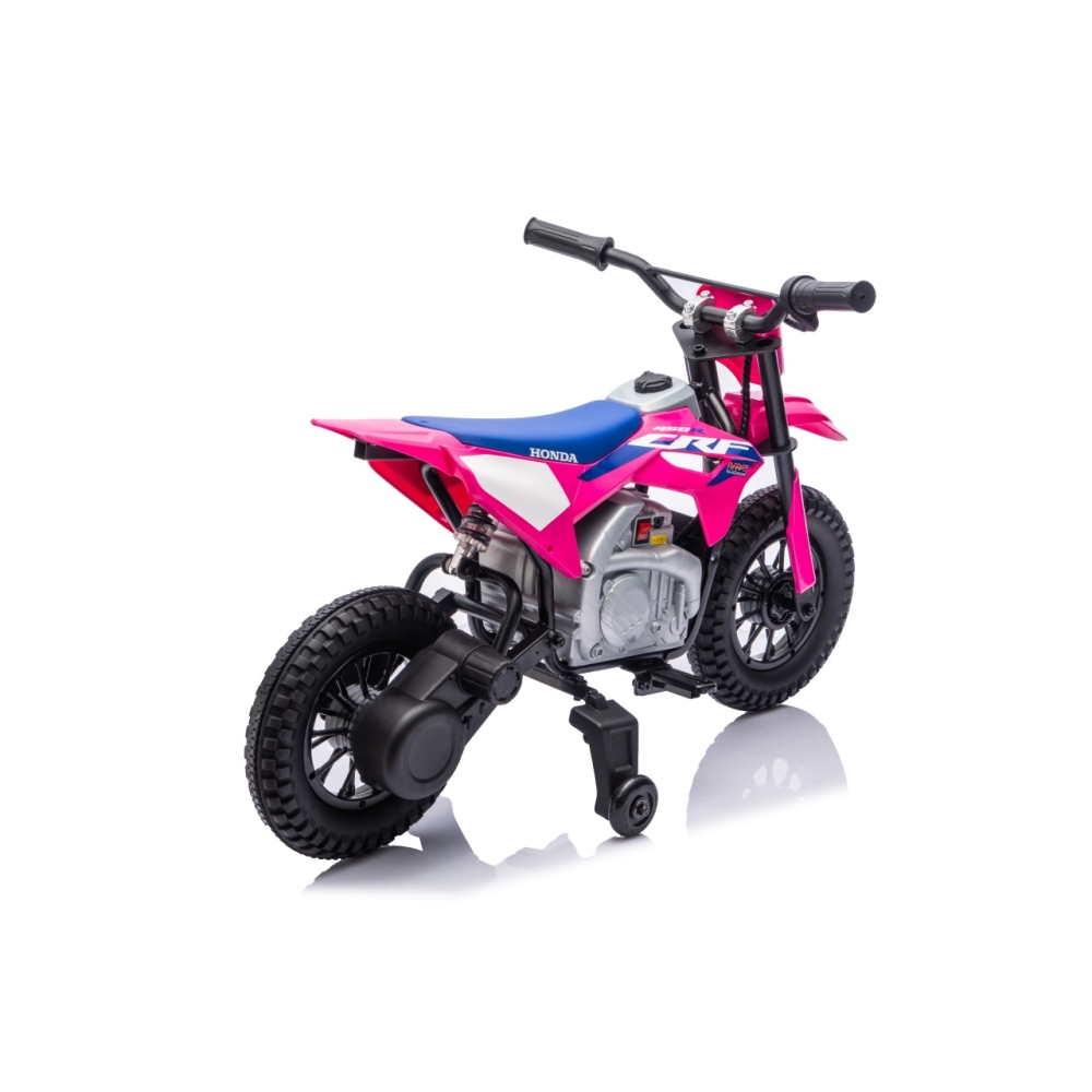 Elektrinis motociklas HONDA CFR450R, Pink-Elektromobiliai vaikams, Motociklai-e-vaikas