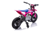 Elektrinis motociklas HONDA CFR450R, Pink-Elektromobiliai vaikams, Motociklai-e-vaikas