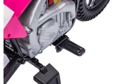 Elektrinis motociklas HONDA CFR450R, Pink-Elektromobiliai vaikams, Motociklai-e-vaikas