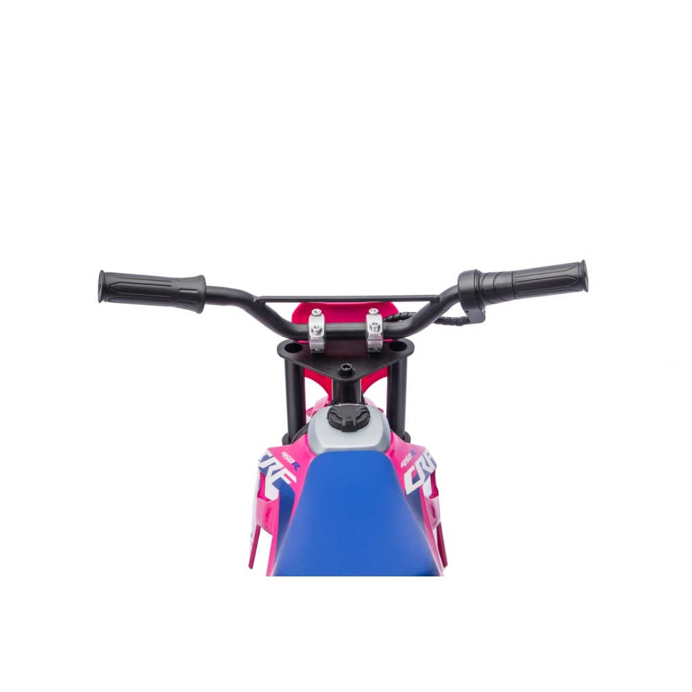 Elektrinis motociklas HONDA CFR450R, Pink-Elektromobiliai vaikams, Motociklai-e-vaikas