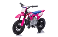 Elektrinis motociklas HONDA CFR450R, Pink-Elektromobiliai vaikams, Motociklai-e-vaikas