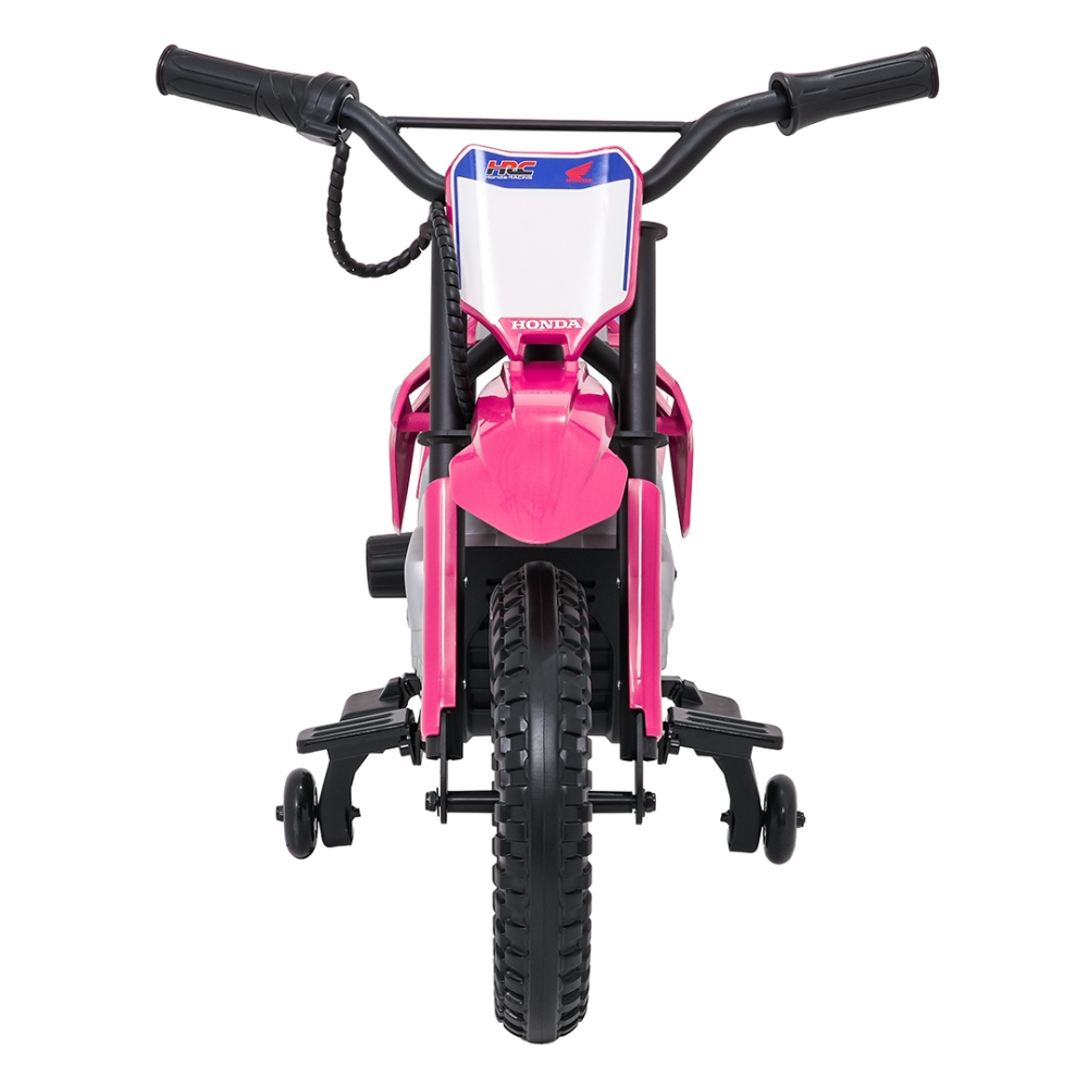 Elektrinis motociklas HONDA CFR450R, Pink-Elektromobiliai vaikams, Motociklai-e-vaikas
