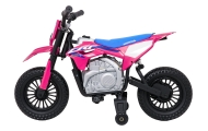 Elektrinis motociklas HONDA CFR450R, Pink-Elektromobiliai vaikams, Motociklai-e-vaikas