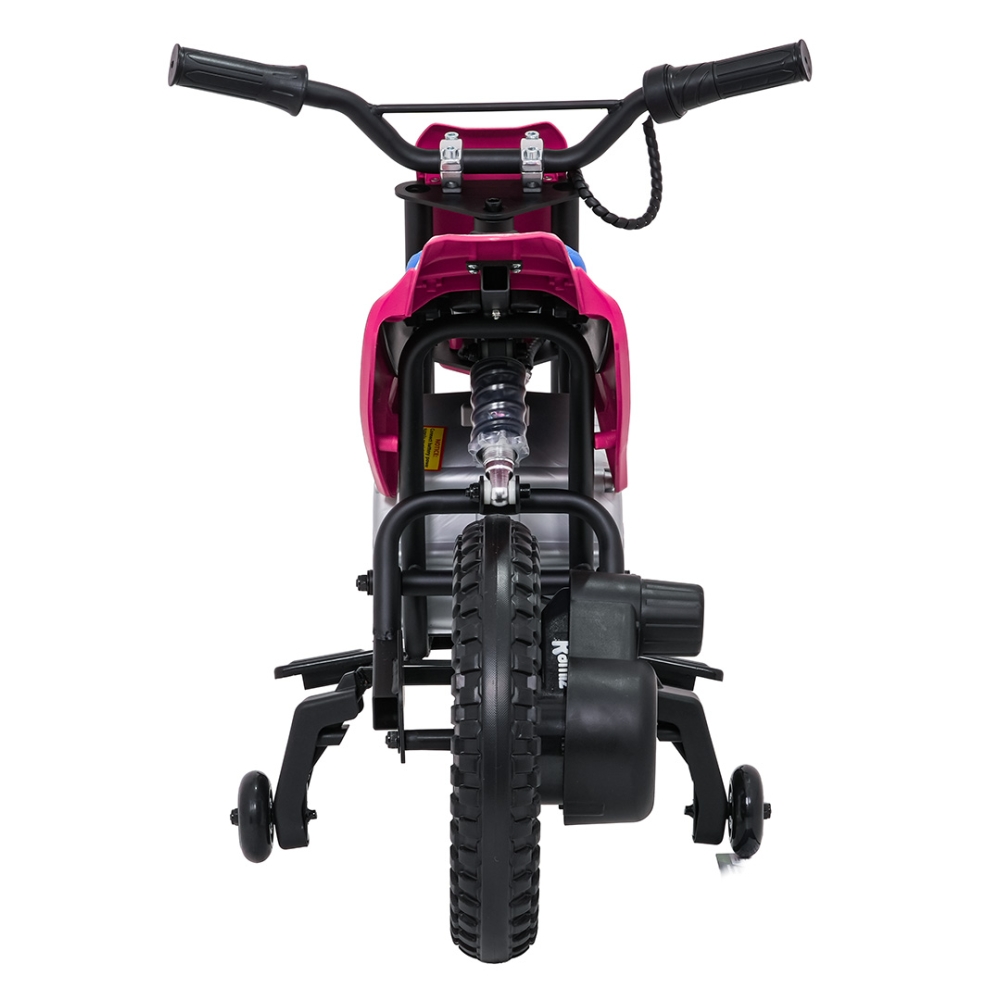 Elektrinis motociklas HONDA CFR450R, Pink-Elektromobiliai vaikams, Motociklai-e-vaikas