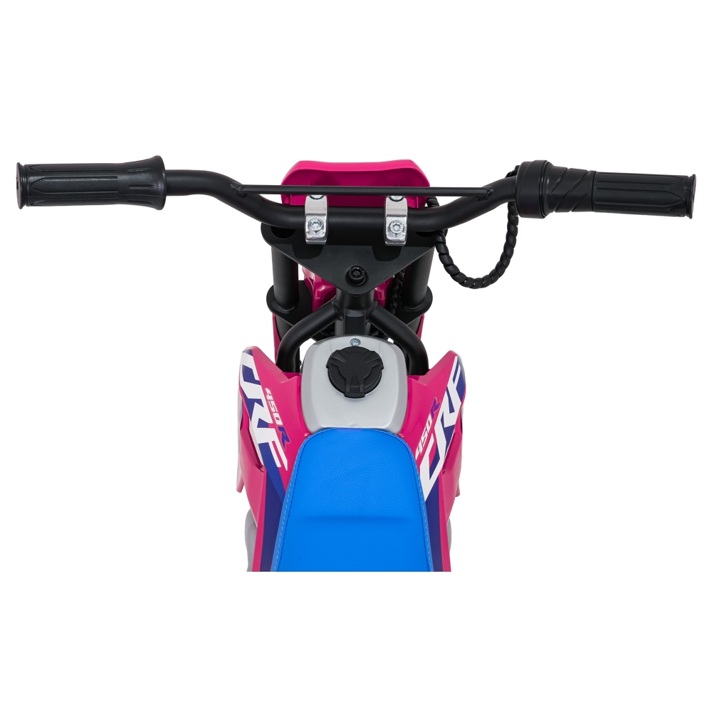 Elektrinis motociklas HONDA CFR450R, Pink-Elektromobiliai vaikams, Motociklai-e-vaikas
