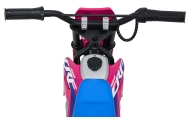 Elektrinis motociklas HONDA CFR450R, Pink-Elektromobiliai vaikams, Motociklai-e-vaikas
