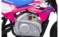 Elektrinis motociklas HONDA CFR450R, Pink-Elektromobiliai vaikams, Motociklai-e-vaikas