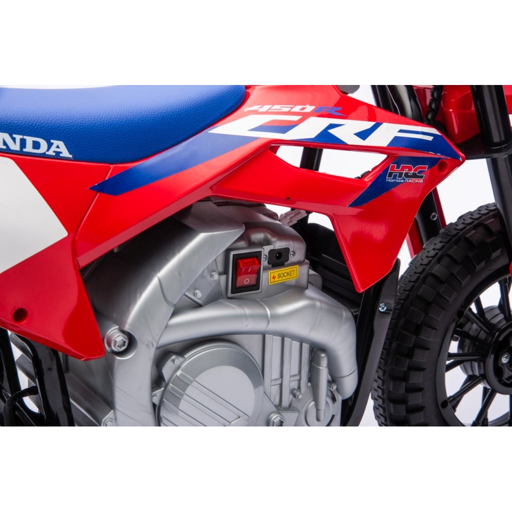 Elektrinis motociklas HONDA CFR450R, Red-Elektromobiliai vaikams, Motociklai-e-vaikas