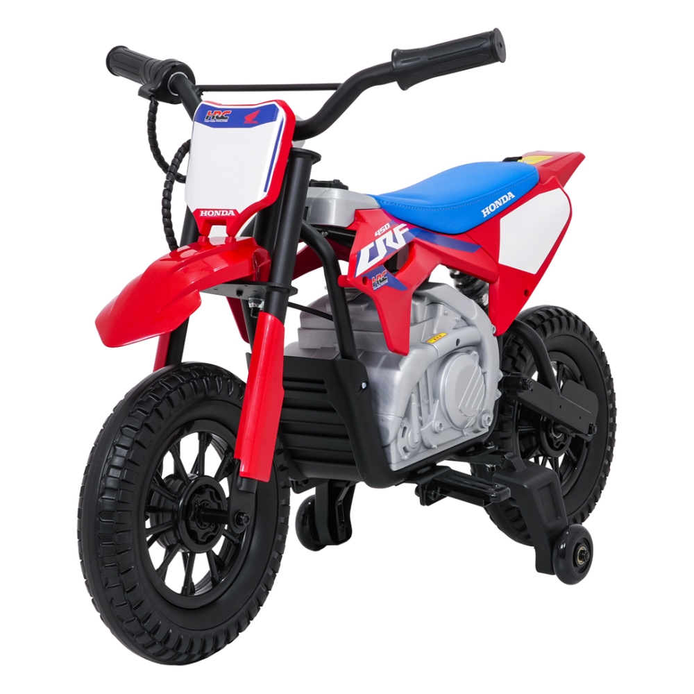 Elektrinis motociklas HONDA CFR450R, Red-Elektromobiliai vaikams, Motociklai-e-vaikas