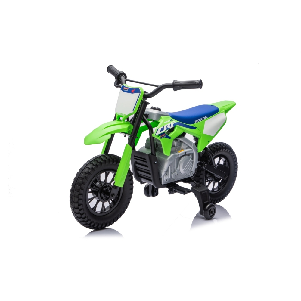 Elektrinis motociklas HONDA CFR450R, Green-Elektromobiliai vaikams, Motociklai-e-vaikas