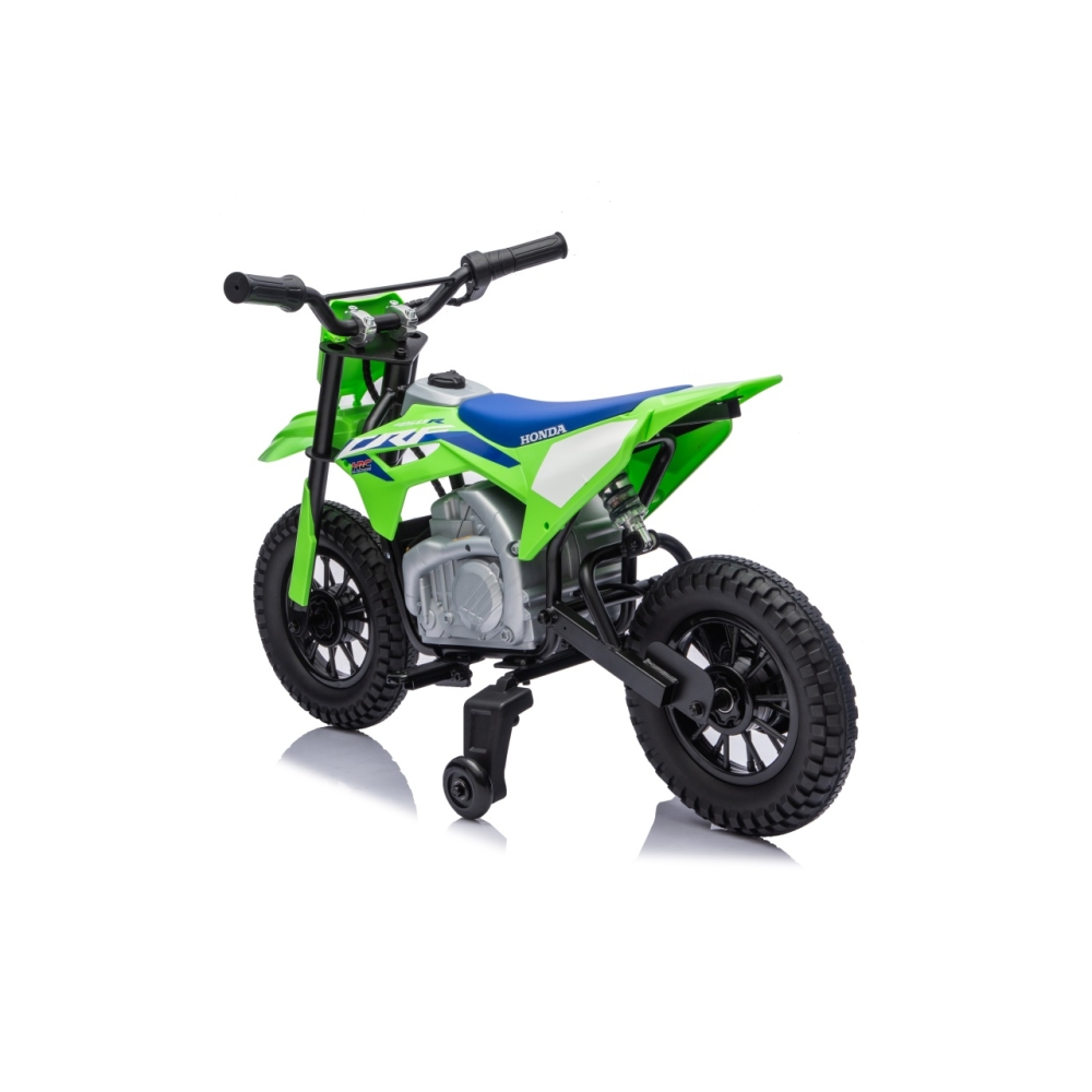 Elektrinis motociklas HONDA CFR450R, Green-Elektromobiliai vaikams, Motociklai-e-vaikas