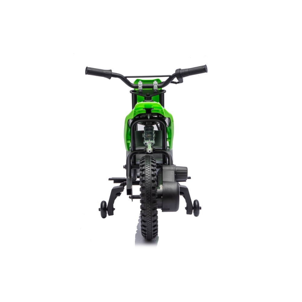 Elektrinis motociklas HONDA CFR450R, Green-Elektromobiliai vaikams, Motociklai-e-vaikas