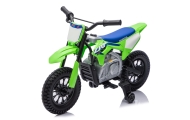 Elektrinis motociklas HONDA CFR450R, Green-Elektromobiliai vaikams, Motociklai-e-vaikas