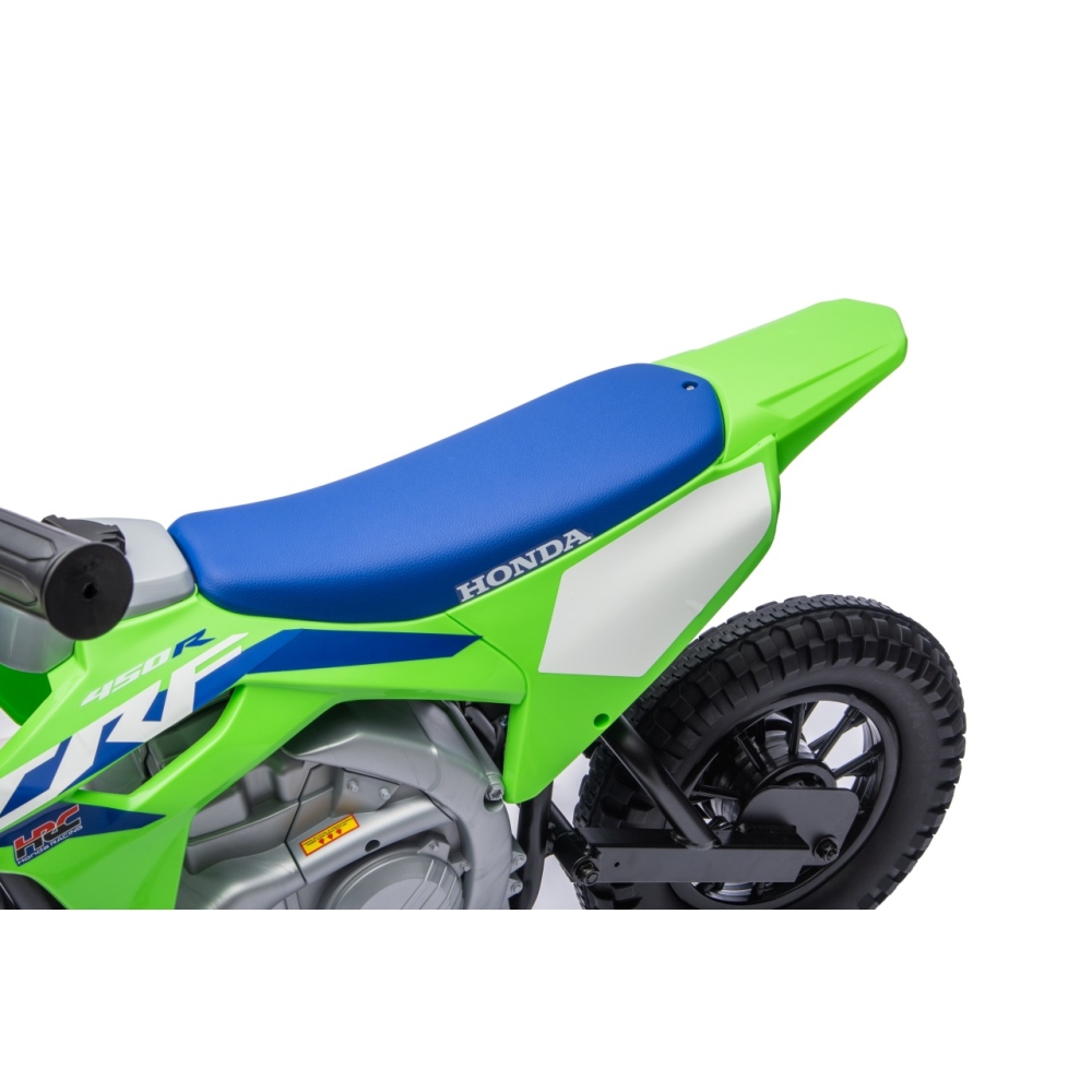 Elektrinis motociklas HONDA CFR450R, Green-Elektromobiliai vaikams, Motociklai-e-vaikas