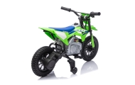 Elektrinis motociklas HONDA CFR450R, Green-Elektromobiliai vaikams, Motociklai-e-vaikas