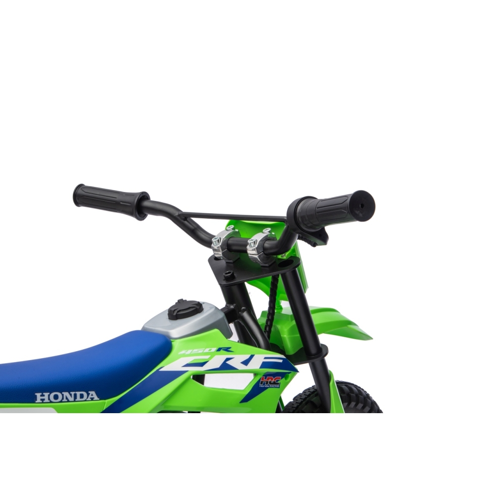 Elektrinis motociklas HONDA CFR450R, Green-Elektromobiliai vaikams, Motociklai-e-vaikas