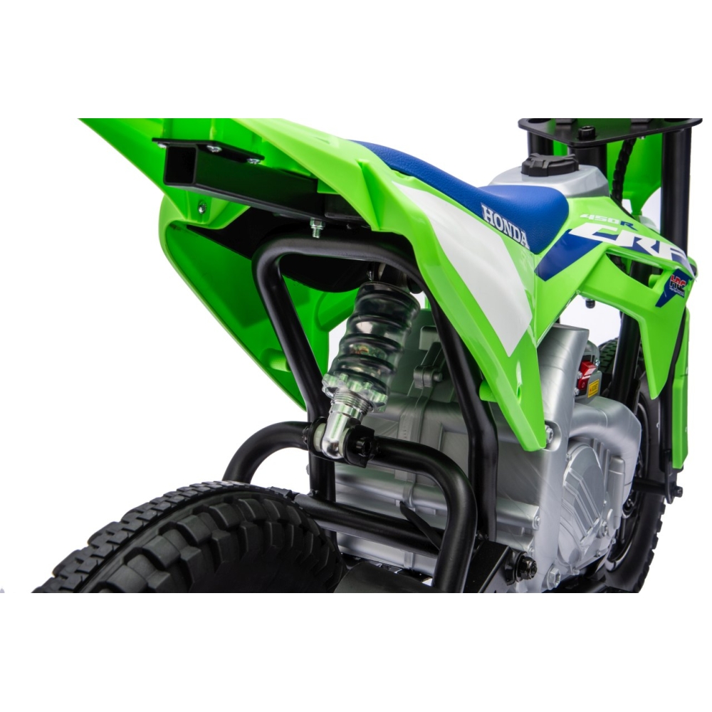 Elektrinis motociklas HONDA CFR450R, Green-Elektromobiliai vaikams, Motociklai-e-vaikas