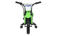 Elektrinis motociklas HONDA CFR450R, Green-Elektromobiliai vaikams, Motociklai-e-vaikas